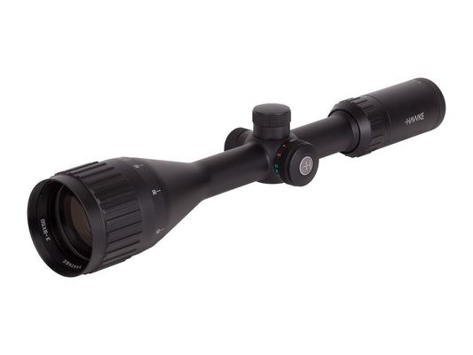 Hawke Sport Optics HD IR 3-9x50 AO Rifle Scope, Ill. Mil-Dot Reticle, 1/4 MOA, 1&quot; Tube