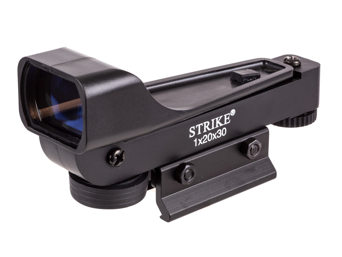 ASG 20x30mm Strike Red Dot Sight, Integral Weaver/Picatinny Mount