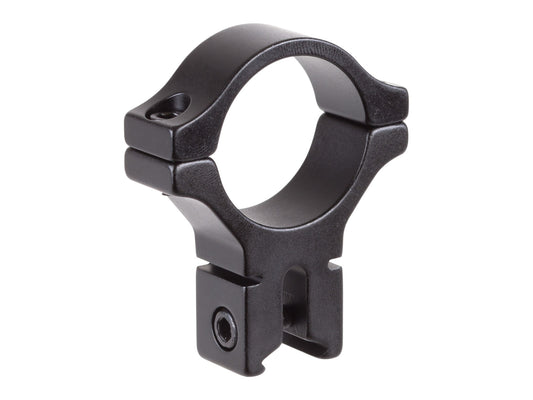 BKL Single 30mm Single Strap Ring, 3/8&quot; or 11mm Dovetail, .60&quot; Long, Black