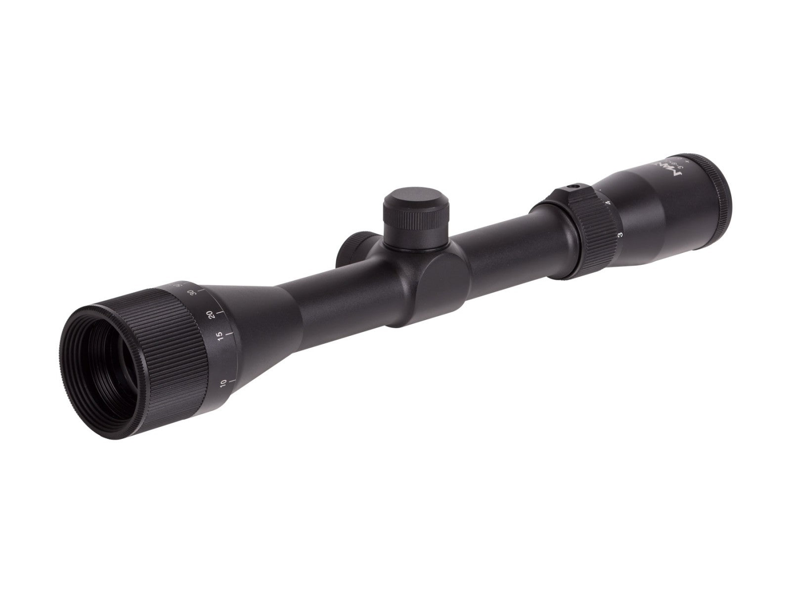 Mantis 3-9x32 AO Rifle Scope, Mil-Dot Reticle, 1/4 MOA, 1&quot; Tube