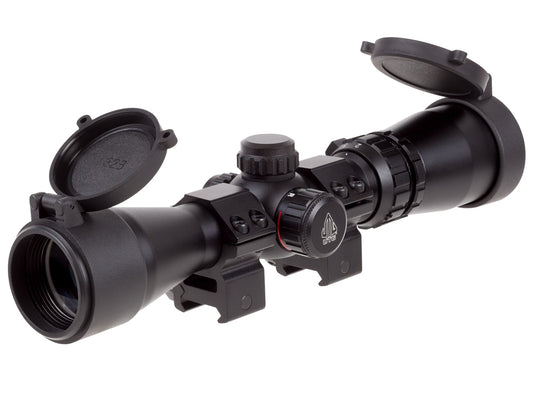 UTG 2-7x32 Handgun Scope, Ill. PDC Reticle, 1/4 MOA, 1&quot; Tube