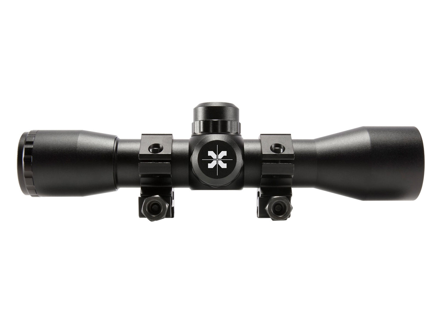 Axeon 4x32 Air Archery Scope, Ballistic Reticle, 1&quot; Tube, Weaver Rings