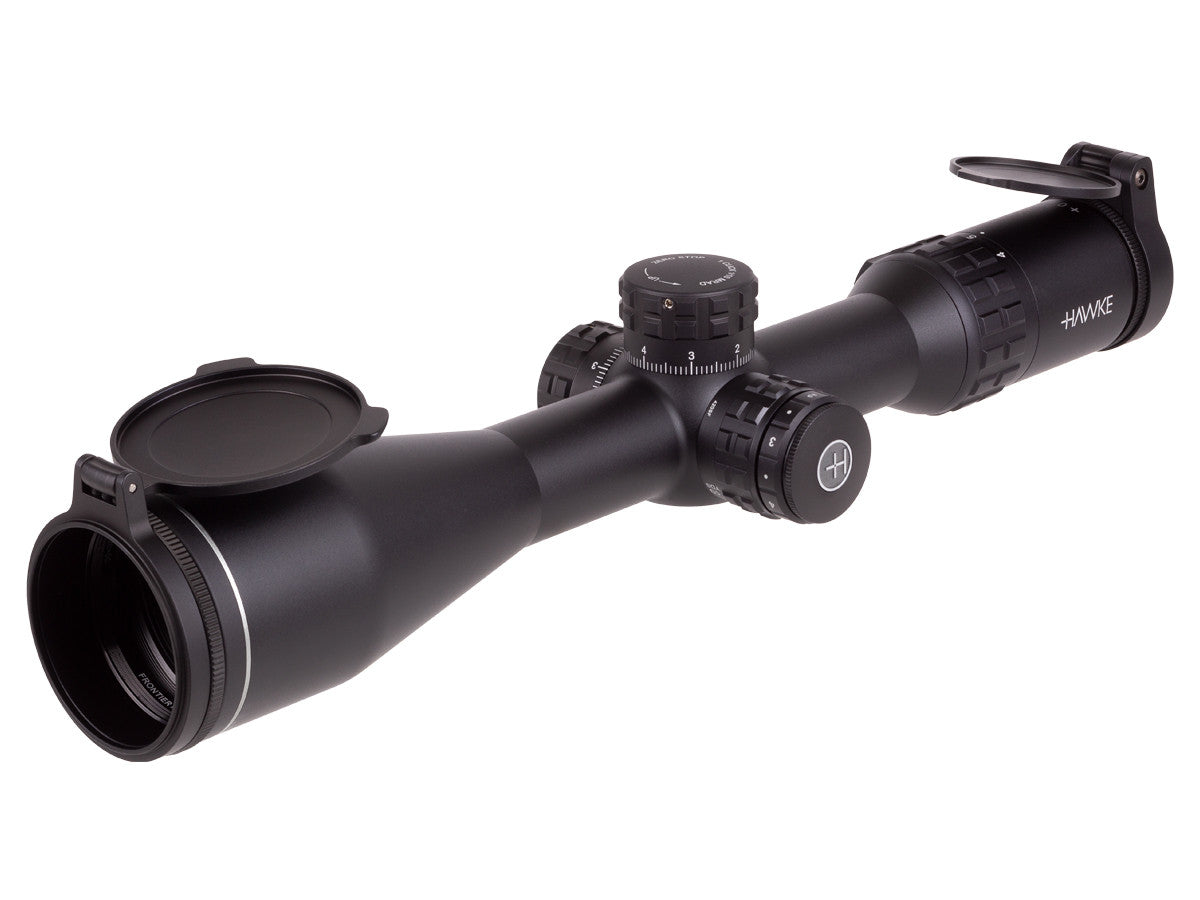 Hawke Frontier 30 4-20x50 FFP IR Rifle Scope, Mil Pro Reticle, 1/10 MRAD, 30mm Tube