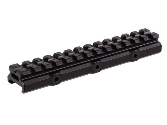 UTG Super Slim Picatinny Riser Mount, .5&quot; Height, 13 Slots