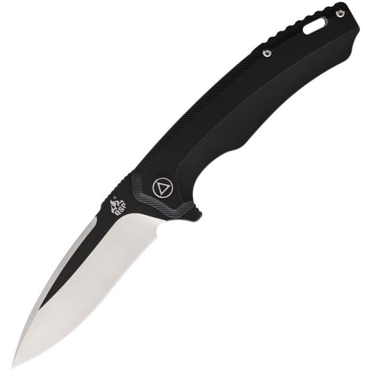 QSP Knife Woodpecker Framelock Black