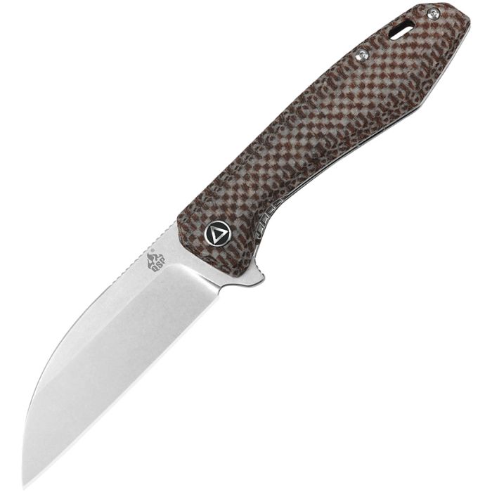 QSP Knife Pelican Linerlock Brown