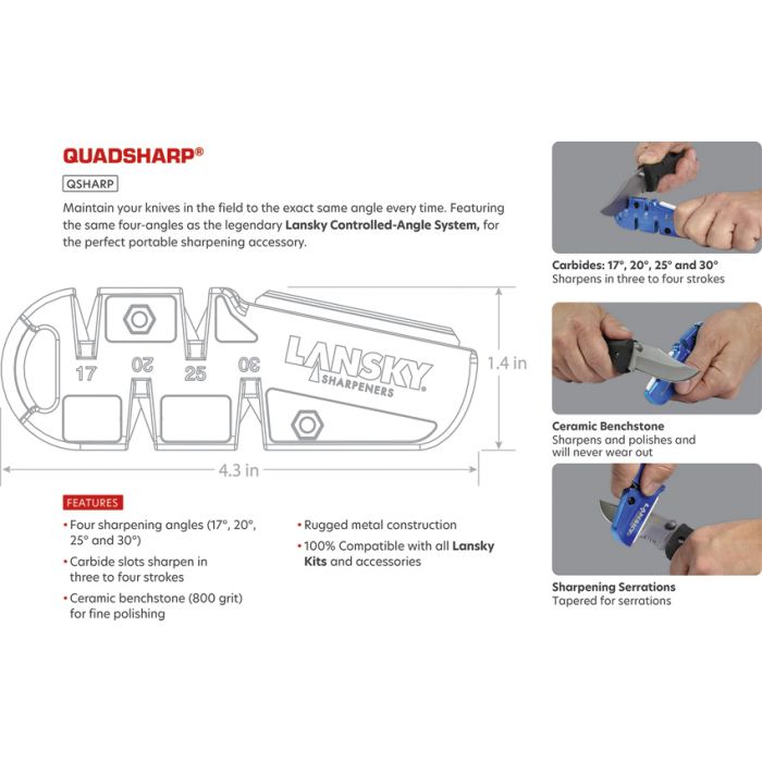 Lansky QSHARP QuadSharp