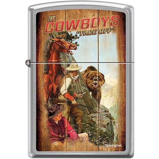 Remington Cowboys Face Off Lighter