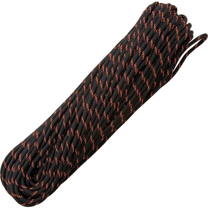 Marbles Parachute Cord Black/Orange