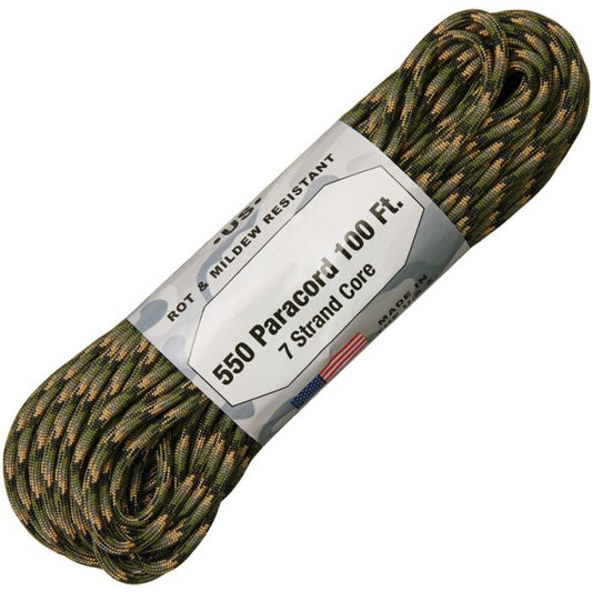 Atwood Rope MFG Parachute Cord Forest Camo