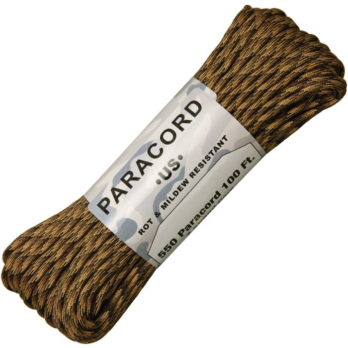 Atwood Rope MFG Parachute Cord FDE Camo