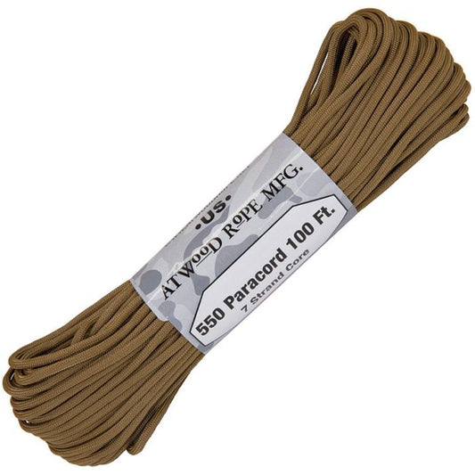 Atwood Rope MFG Parachute Cord Coyote