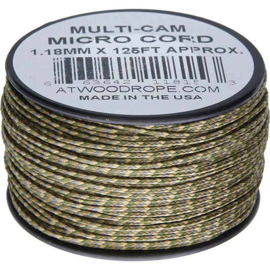 Atwood Rope MFG Micro Cord 125ft Multi-Cam