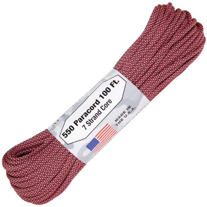 Atwood Rope MFG Parachute Cord Diamond Black