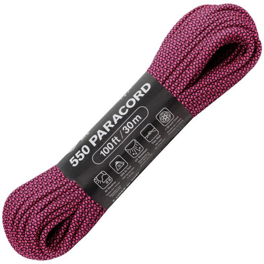 Atwood Rope MFG Parachute Cord Diamond Black