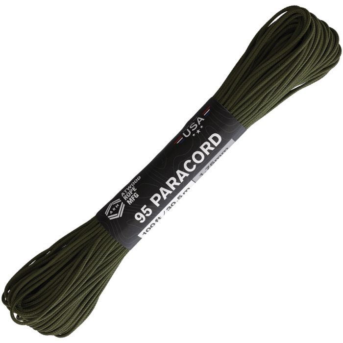 Atwood Rope MFG 95 Paracord Olive Drab