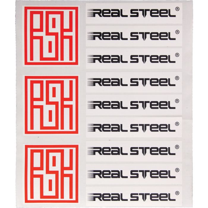 Real Steel Sticker Sheet