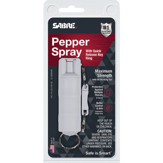 Sabre Hard Case Pepper Spray Gray