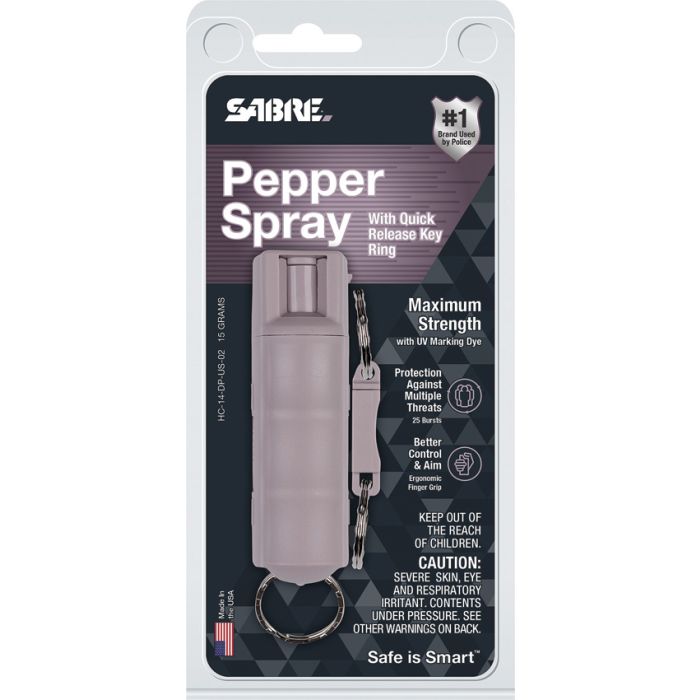 Sabre Hard Case Pepper Spray Purple