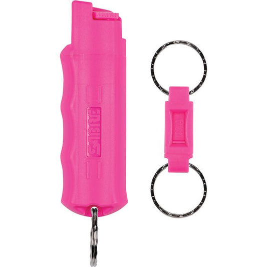 Sabre Key Ring Pepper Spray Pink