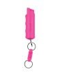 Sabre Key Ring Pepper Spray Pink