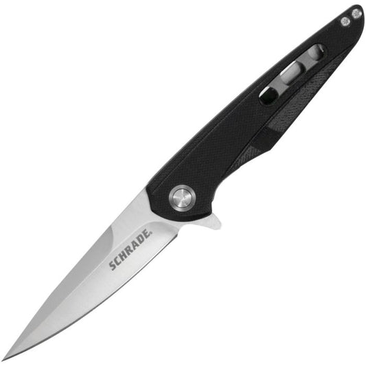 Schrade Kinetic Linerlock Black G10