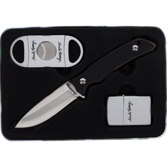 Schrade UH Fixed Blade/Cigar Cutter