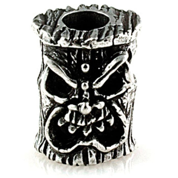 Schmuckatelli Co Ona Tiki Bead Pewter