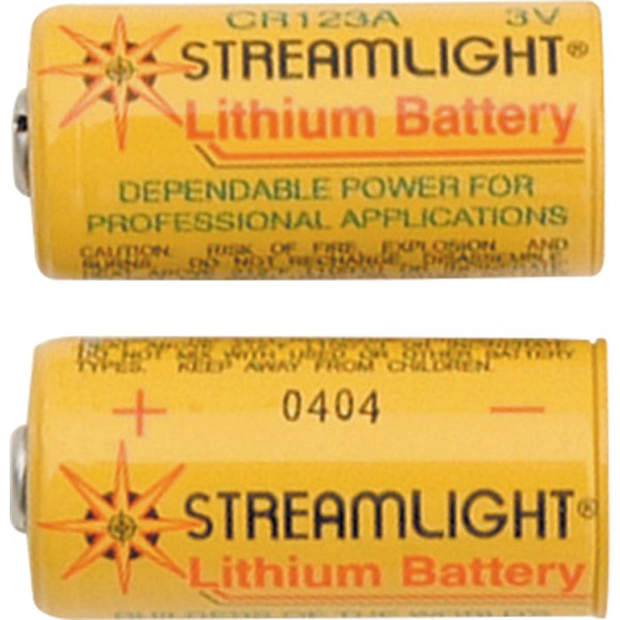 Streamlight Replacement Lithium Batteries