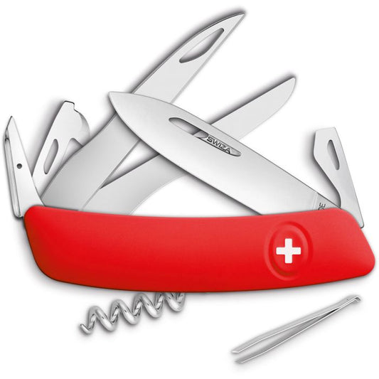 Swiza D07 Swiss Pocket Knife Red