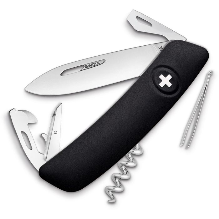 Swiza D03 Swiss Pocket Knife Black