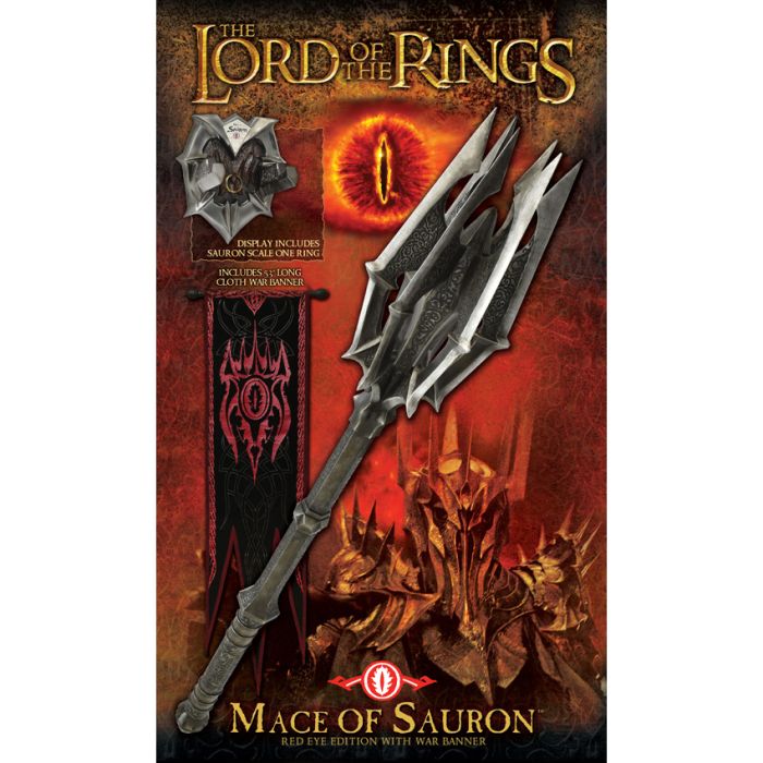 United Cutlery LOTR Mace Of Sauron Red Eye