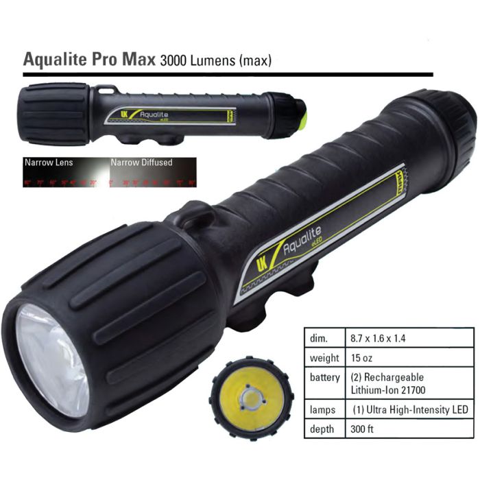 Underwater Kinetics Aqualite Max Dive Light