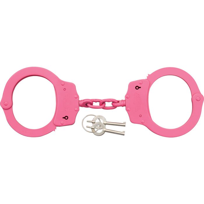 Uzi Handcuffs Pink finish