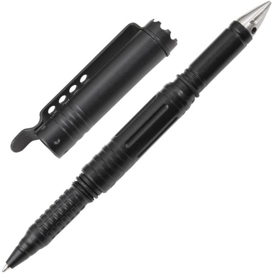 Uzi Tactical Pen With Crown Bezel