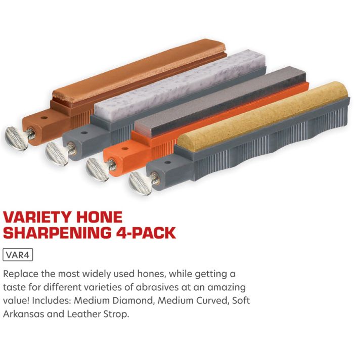 Lansky VAR4 Variety Hone Sampler 4pk