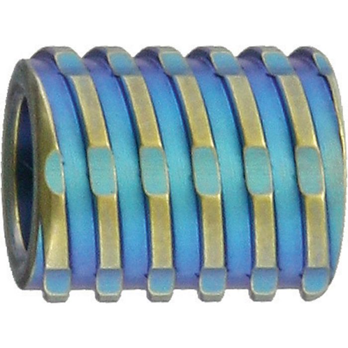 We Knife Co Ltd Titanium Bead Blue