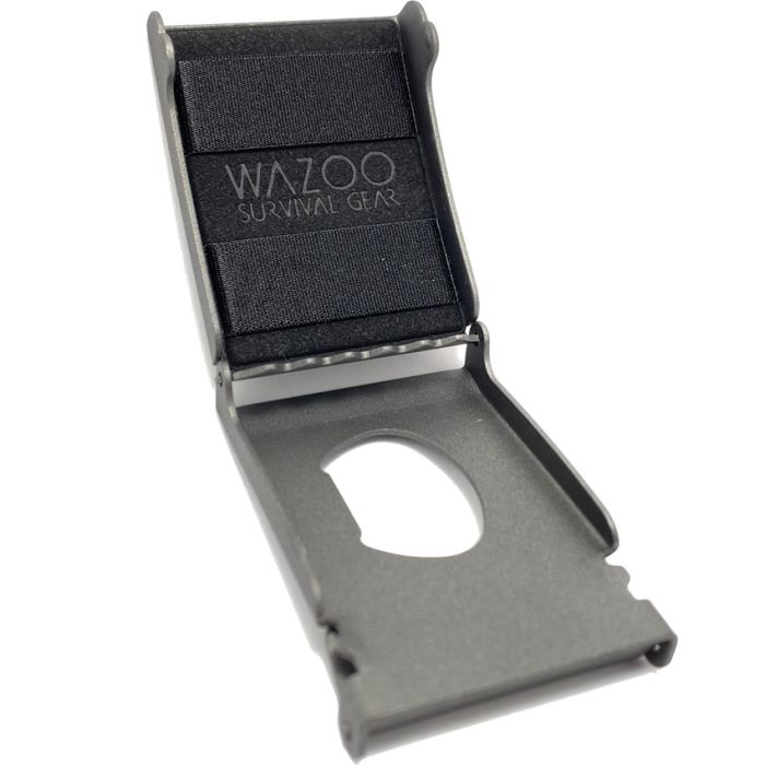 Wazoo Survival Gear Cache Belt Black