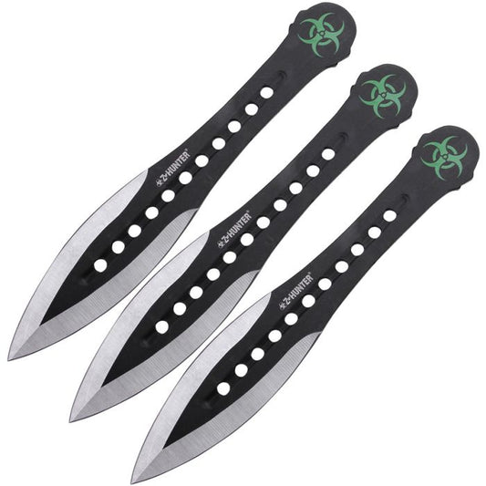 Z-Hunter Three Piece Throwing Knife Set