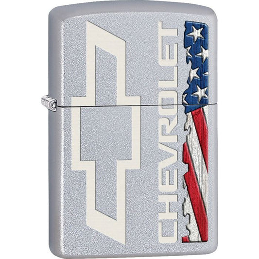 Zippo Chevrolet Bowtie/Flag Lighter