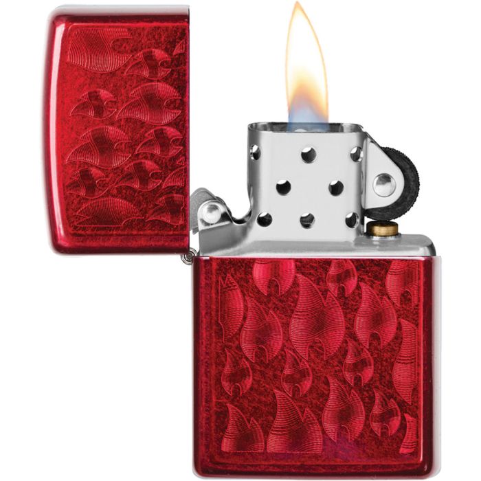 Zippo Iced Zippo Flame Lighter