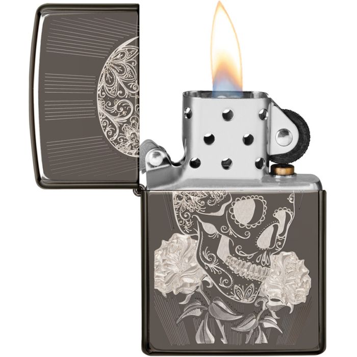 Zippo Fancy Skull Lighter