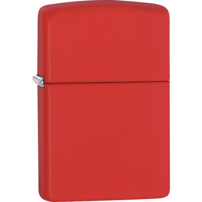 Zippo Classic Lighter Red Matte