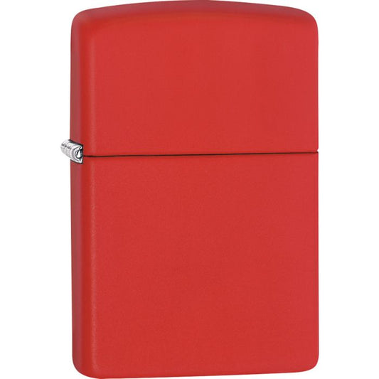 Zippo Classic Lighter Red Matte