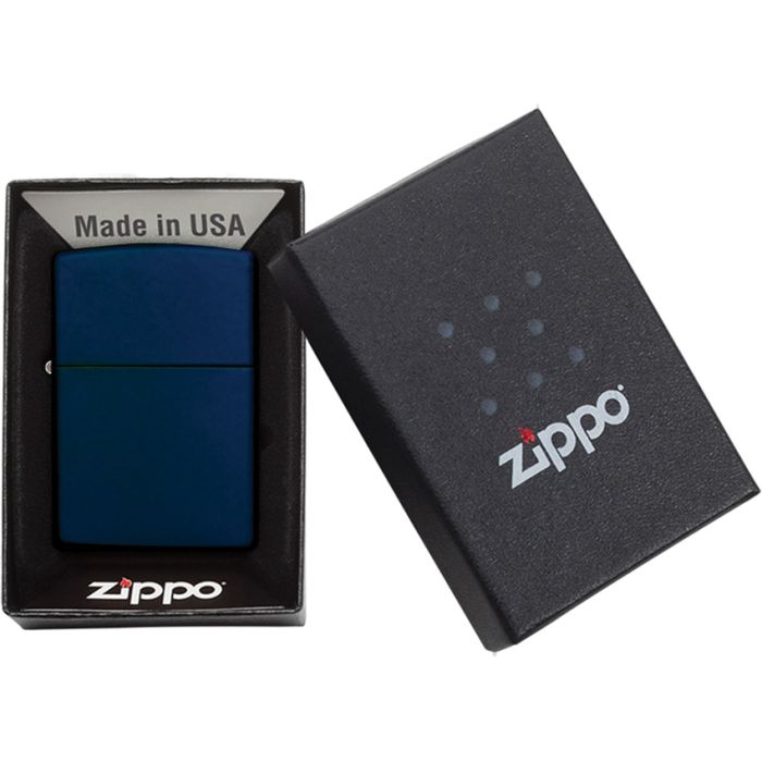 Zippo Classic Lighter Navy Matte