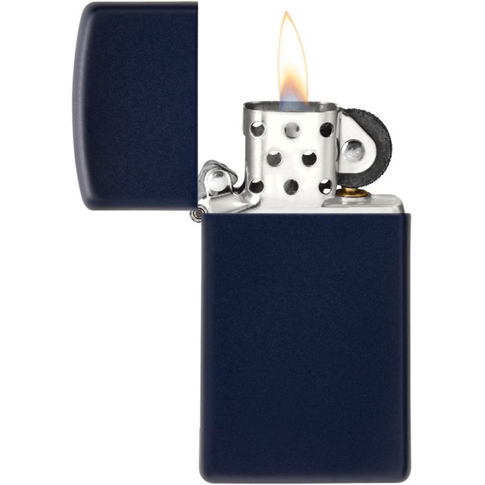 Zippo Slim Lighter Navy Matte