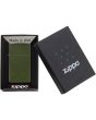 Zippo Slim Lighter Matte Green