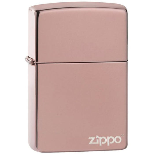 Zippo Classic Logo Rose Gold