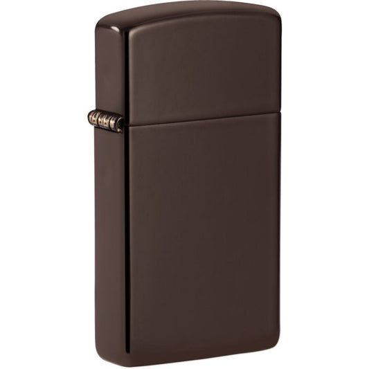 Zippo Slim Brown Lighter