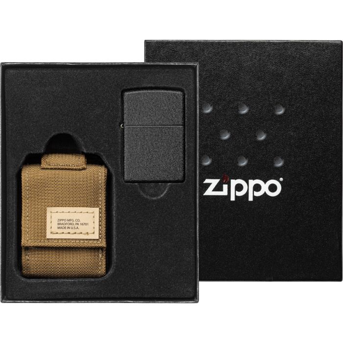 Zippo Lighter with MOLLE Pouch